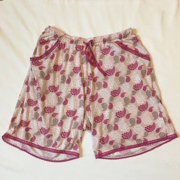 Jockey Floral Pajama Shorts, M - Picture 1 of 5